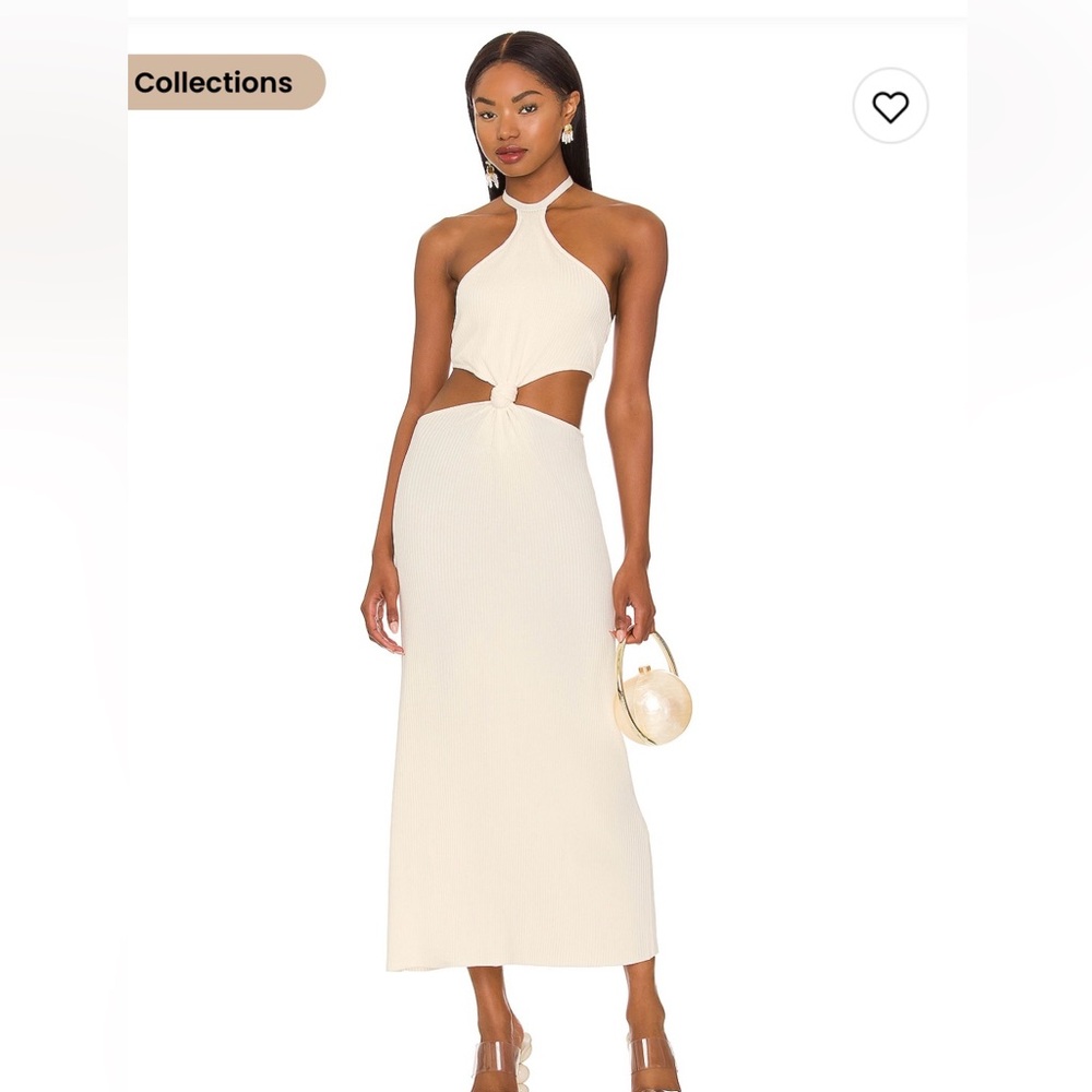 Cult Gaia Cameron Dress in Off-White